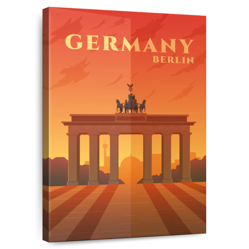 Sireci German Brandenburg Gate, 51" H x 34" W