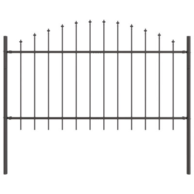 170 cm W Steel Fence Panels Fencing
