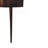 Solid Wood Backless Mounted Console, 1-Drawer, Chestnut, Brown