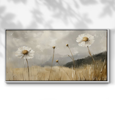 Série paysage - CLIV - Toile tendue avec châssis encadré - Prêt à être accroché