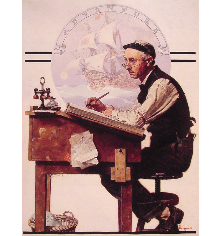 CPA, 24" H x 18" W