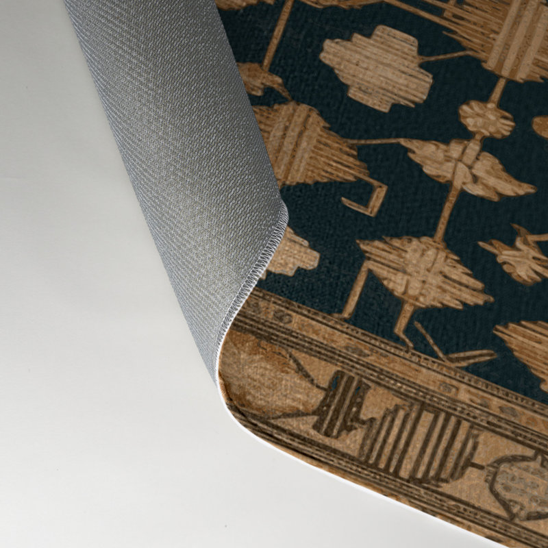 Tapis intérieur et extérieur ArtDeco, Rectangle 5 pi x 7 pi