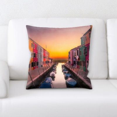Sunset Throw Pillow