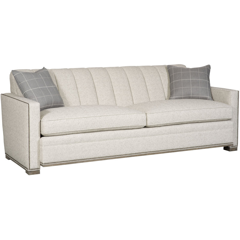 Garvey Channel Back Sofa, Casa Blanca, Worthy Snow