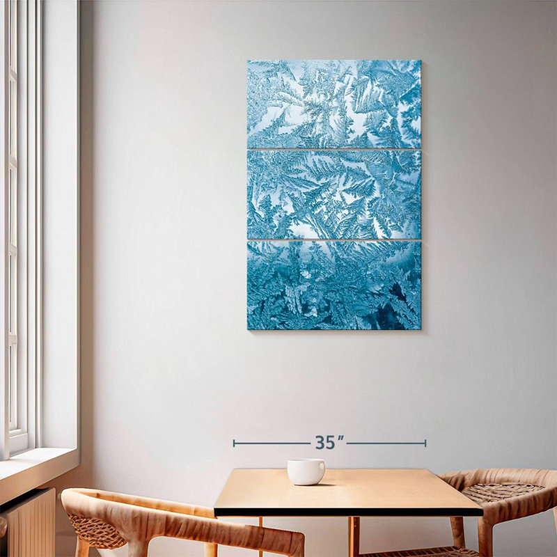 Alvord Frosty Fractals, H 57 po x l 36 po
