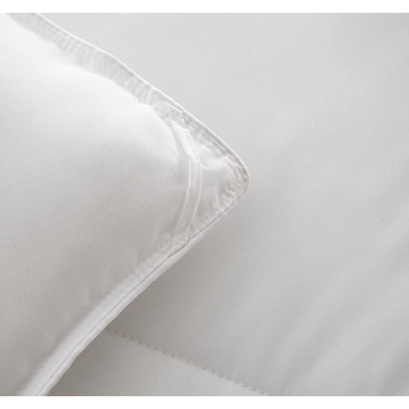 All Season Down Alternative Comforter Duvet Insert with Corner Tabs, White, Queen