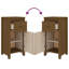 Overkamp 40cm Solid Wood Sideboard-564776227