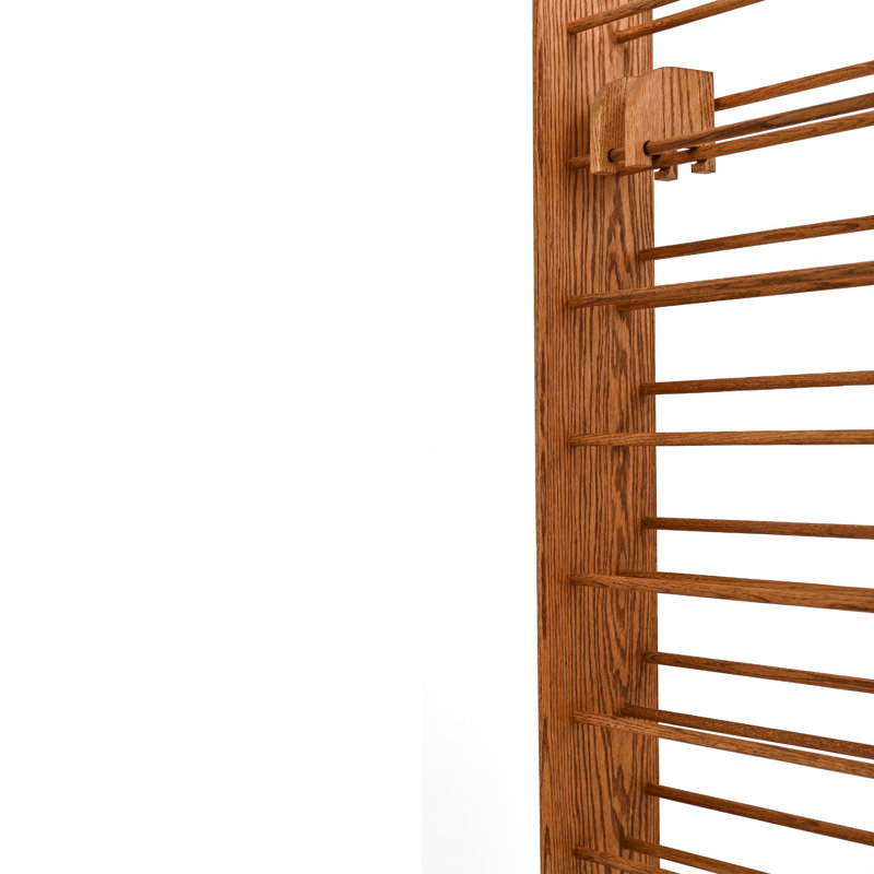 Support à CD en bois à goujon - Série 01, Brut, H 37,25 po x l 24,25 po x P 7,25 po