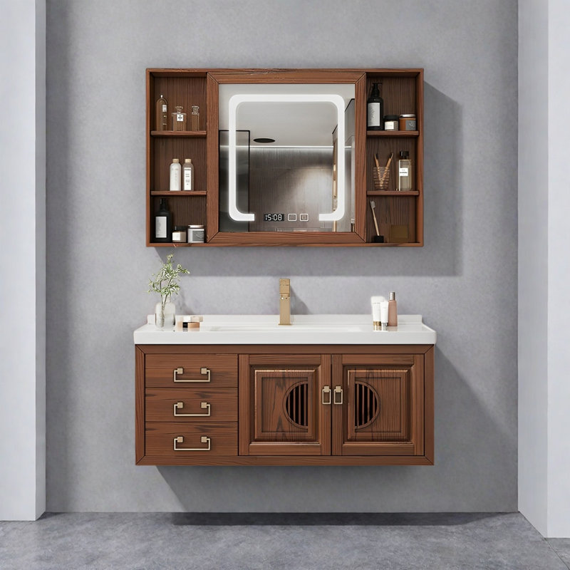Nouvelle armoire de salle de bain de style chinois