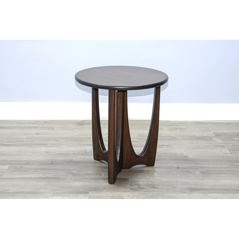 Table de bout Rohr, Marron foncé, H 24 po x l 22 po x P 22 po