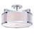 Dublin Acrylic Semi Flush Mount