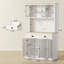 Armoire de cuisine autoportante de 71 po de hauteur-1417386910