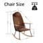 Chaise berçante Comfy