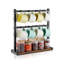 Coffee Mug Holder for Countertop 16 Hooks Cup Rack Wood Storage Base Organizer