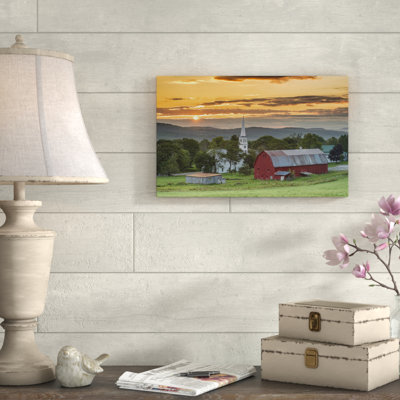 'A Farm and a Prayer' Photographic Print on Wrapped Canvas