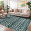 Tapis de couloir lavable floral 2 x 6 po Moss Green-2088635630