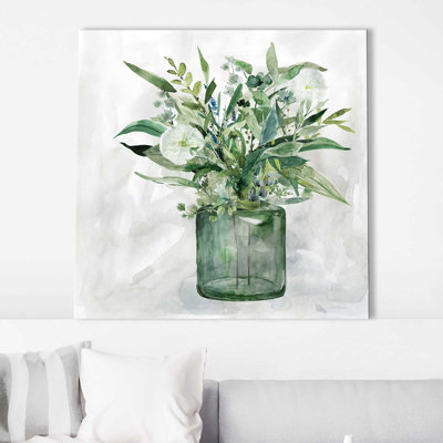 «Garden I» par Carol Robinson - peinture sur toile tendue