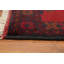 Tapis traditionnel traditionnel rouge et bleu marine à prières 1x2