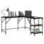 L-Shaped Metal Base Computer Desk-1111815566-1111815565