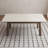 6 - Person White Rectangular Sintered Stone tabletop Dining Table Set-800275083