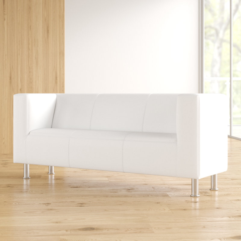 Wodera 3 Seater Faux Leather Sofa