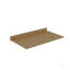 Tablettes de rangement en bois aggloméré 30 po x 16 po 5 pièces, panneaux solides sans odeur, housses de grillage de 0,6 po d'épaisseur pour garde-manger, garde-robe et garage (couleur chêne clair)