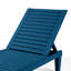 Ensemble de 6 chaises longues en polyrésine d'extérieur imperméables, légères et réglables Nestl-129208640-132211795