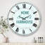 Farmhouse Florals III - Horloge murale Farmhouse-50581853-50581854