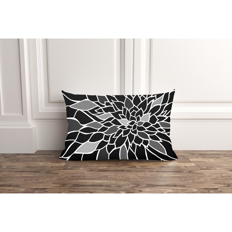 Coussin Raina, Noir