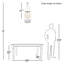 Luminaire sphère suspendu 3 lumières Chachi-86792530