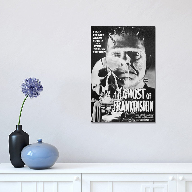 Ghost Of Frankenstein - Wrapped Canvas Print, 30.48 cm H x 45.72 cm W