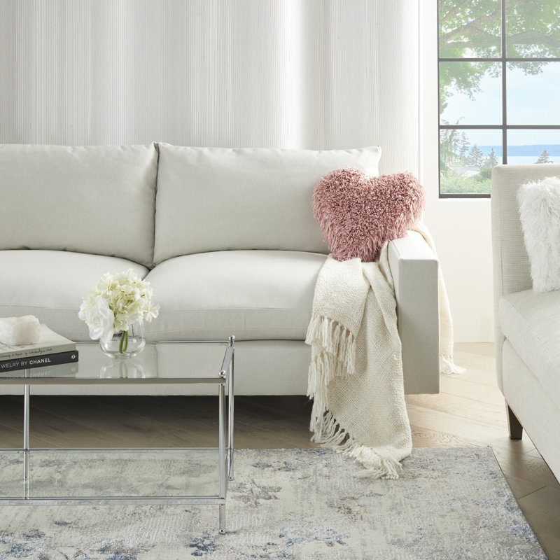  Housse et insert de coussin fantaisie, Rose