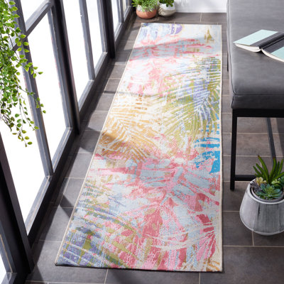 Liddle Performance Floral Indoor/Outdoor Area Rug