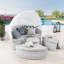 Lit de jour d'extérieur Scottsdale Canopy Sunbrella par Modway-2085225787