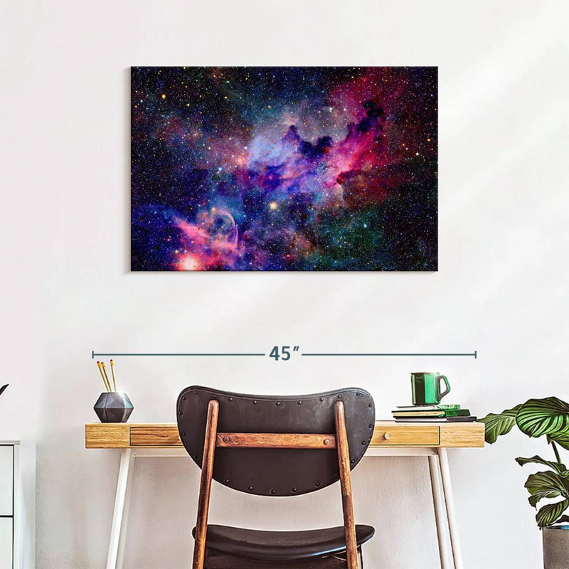Oberle Galaxy Space Nebula, 24" H x 36" W