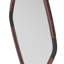 Brielle Diamond Brass Mirror