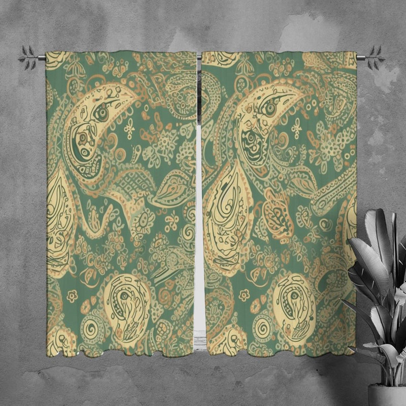 Koletyn Room Darkening Curtain Pair, 20" W x 61" L