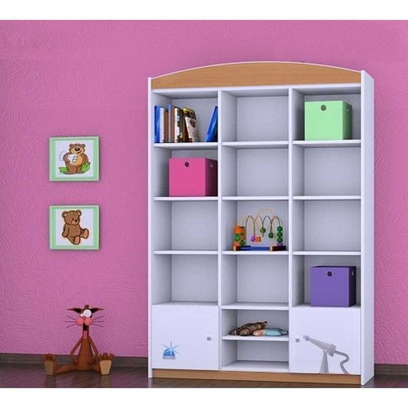 Anton 183cm H X 132cm W Kids Cube, Natural
