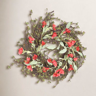 26" Handcrafted Wildflower Easter Wreath