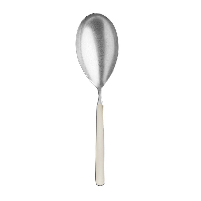 Cuillère à risotto fantaisie étain - tourterelle, Tourterelle des bois