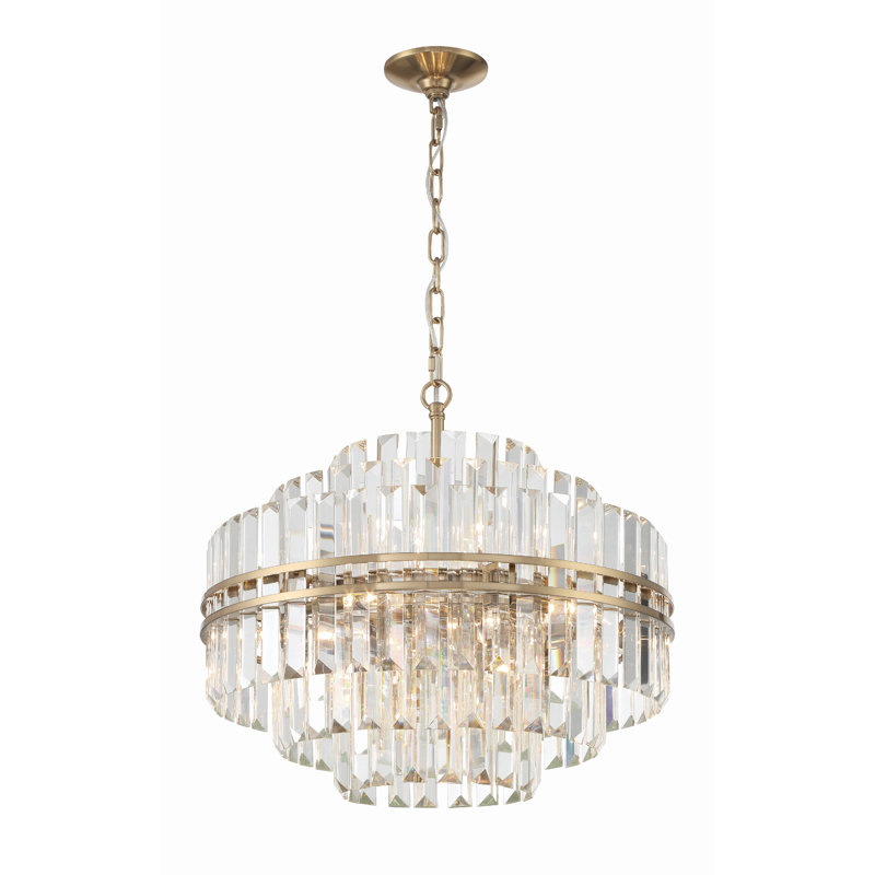 Cleckler 22" Chandelier, 20.5" H x 22" W x 22" D