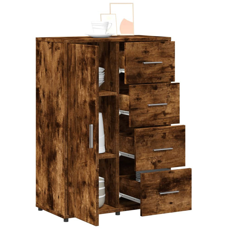 Oliwier 60cm Sideboard, Smoked Oak