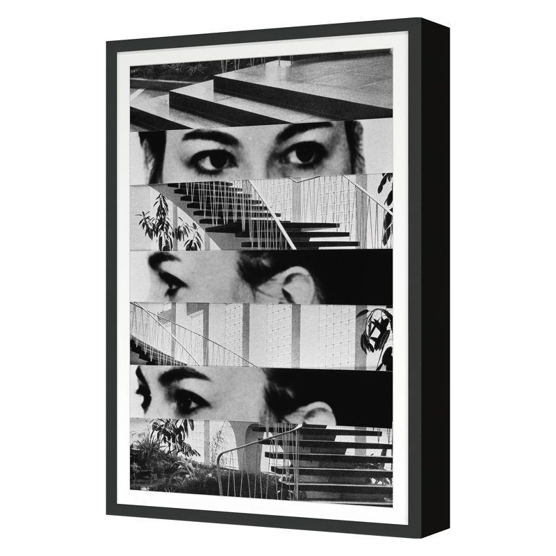 Start Of Fiction Print by Heller, Faye, 50" H x 33" W, Black