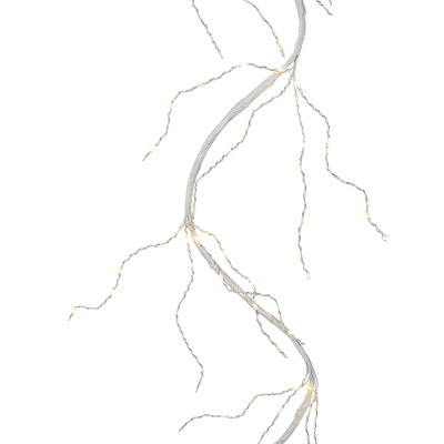 Lit 6' White Twinkling Garland
