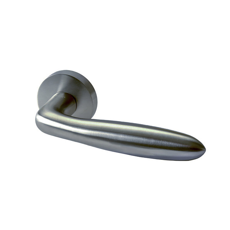 Privacy Door Lever Set, Satin Stainless Steel, 2.375"