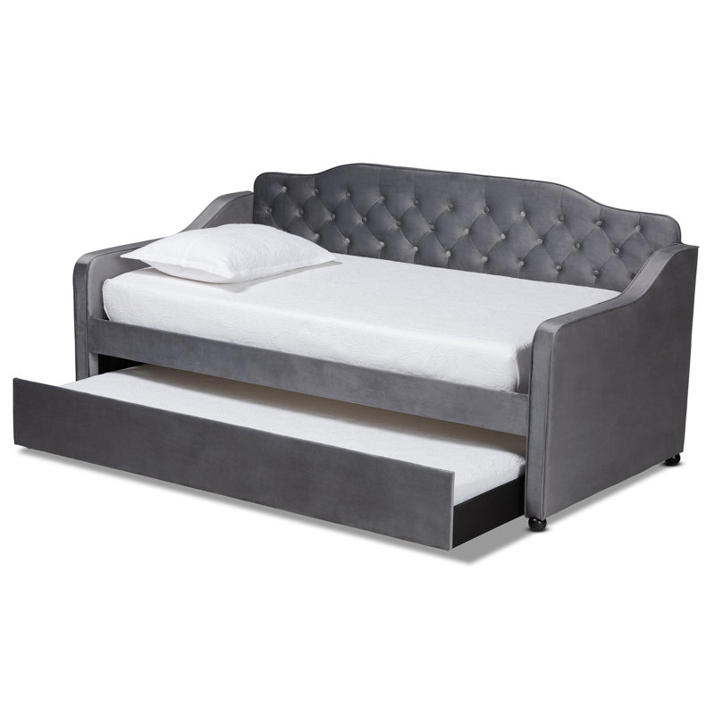 Lit de jour avec couchette Mihoyo, Simple, Gris