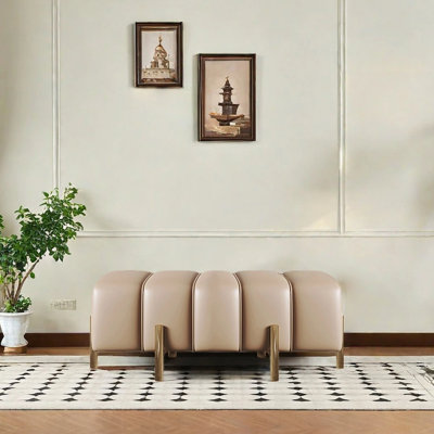 Banc avec petit canapé pour changer de chaussures