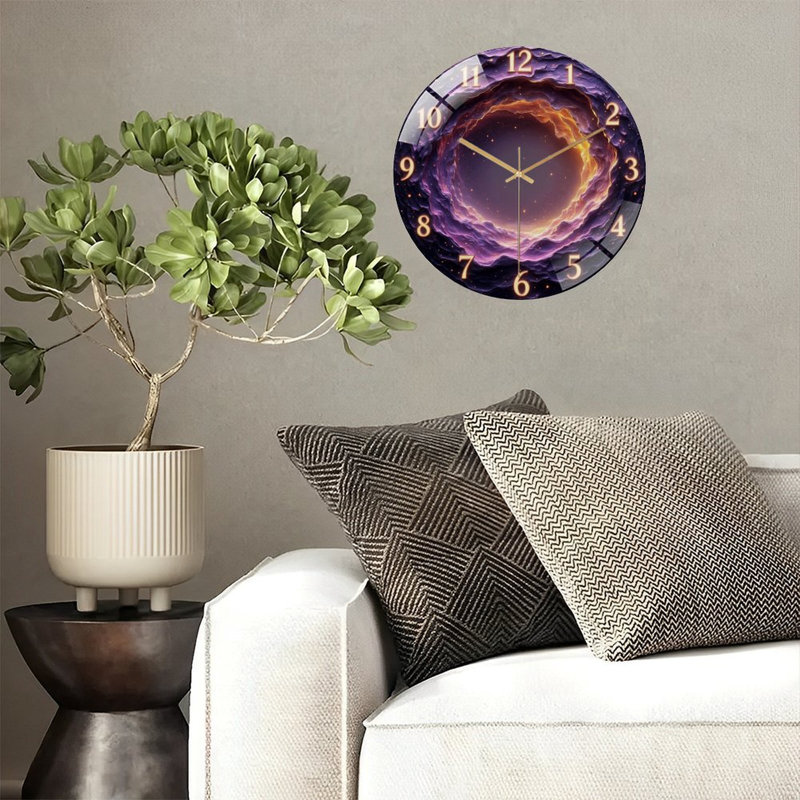 Horloge murale 12 po Nebula