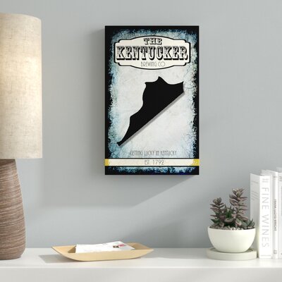 States Brewing Co Kentucky' Graphic Art Print on Wrapped Canvas -  Ebern Designs, EBND3105 39247182