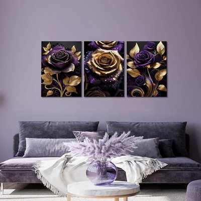 3 Piece Wrapped Canvas Print